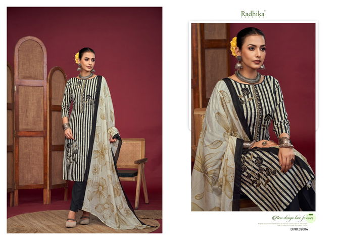 Shekha By Radhika Azara Lawn Embroidery Printed Dress Material Wholesale Online
